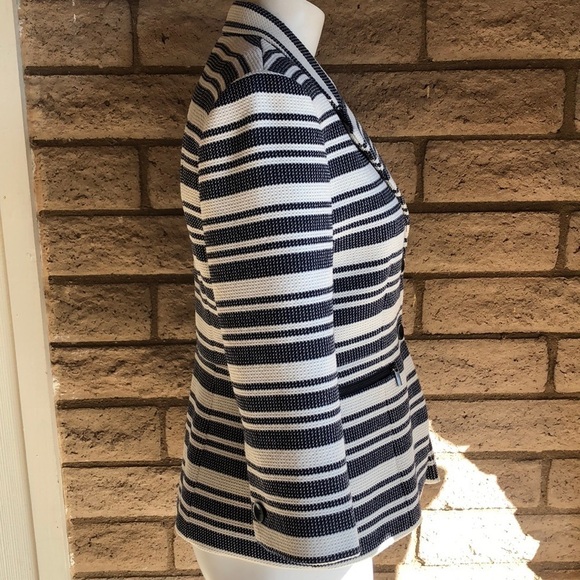 Classiques Entier Jacket Blue and White Stripes - Picture 6 of 9